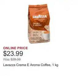 Costco Lavazza Crema E Aroma Coffee, 1 kg offer