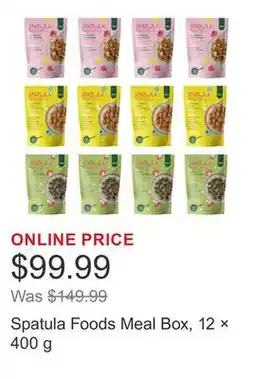 Costco Spatula Foods Meal Box, 12 × 400 g offer