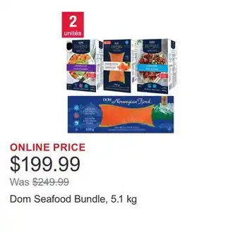 Costco Dom Seafood Bundle, 5.1 kg offer