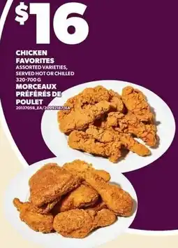 Loblaws Chicken favorites offer