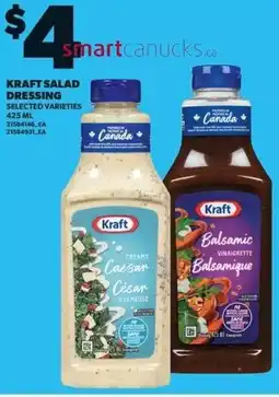 Loblaws Kraft salad dressing offer