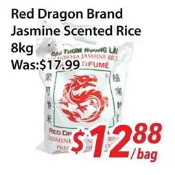 Ample Food Market Red Dragon Brand Jasmine Scented Rice offer