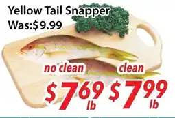 Ample Food Market Yellow Tail Snapper offer