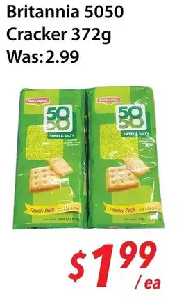 Ample Food Market Britannia 5050 Cracker offer