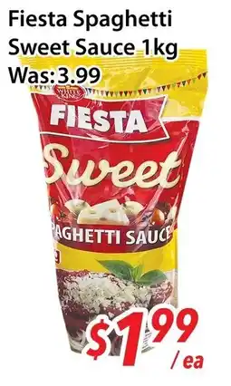 Ample Food Market Fiesta Spaghetti Sweet Sauce offer