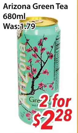 Ample Food Market Arizona Green Tea offer