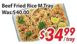 Ample Food Market Beef Fried Rice M Tray offer
