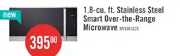 The Brick LG 1.8 Cu. Ft. Smart Over-the-Range Microwave with EasyClean - MVEM1825X offer