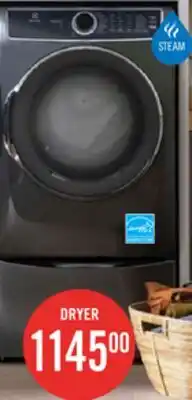 The Brick Electrolux 5.2 Cu. Ft. Front-Load High-Efficiency Steam Washer - Titanium - Stackable - ELFW7637AT offer