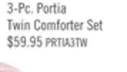 The Brick Portia 3-Piece Twin Comforter Set - Grey offer
