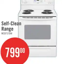 The Brick Moffat 5.0 Cu. Ft. Self-Cleaning Range - MCB757DMWW offer