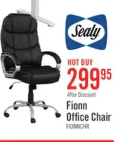 The Brick Sealy Fionn 30.5 Adjustable Office Chair - Black offer