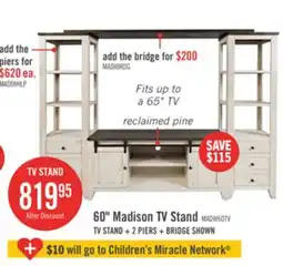 The Brick Madison Bookcase Pier - White offer