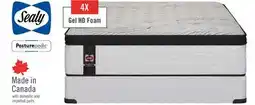 The Brick Sealy Posturepedic Plus 1000 Series Bronson Eurotop Medium Queen Mattress offer
