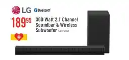 The Brick LG 2.1 CH Bluetooth Dolby Digital Soundbar with Wireless Subwoofer (S40T.DCANLLK) offer