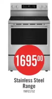 The Brick Maytag 30 5.3 Cu. Ft. Electric Range with No Preheat Air Fry - Stainless Steel - YMFES7030SZ offer