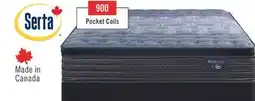 The Brick Serta Back Logic 2.0 Eurotop Firm Queen Mattress offer