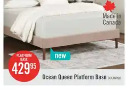 The Brick Ocean Queen Platform Base offer