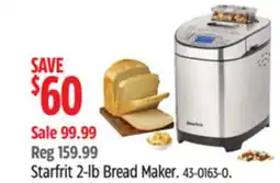 Canadian Tire Starfrit 2-lb Bread Maker offer