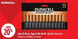 Canadian Tire Alkaline Batteries offer