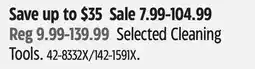 Canadian Tire Mastercraft Selected Cleaning Tools offer