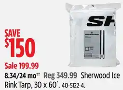 Canadian Tire Sherwood Ice Rink Tarp offer