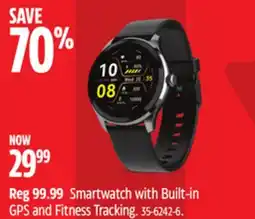 Canadian Tire Smartwatch with Built-in GPS and Fitness Tracking offer