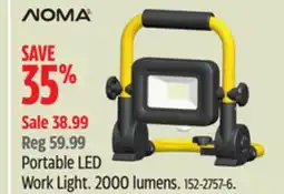 Canadian Tire Noma Portable LED Work Light offer