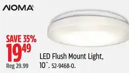 Canadian Tire Noma LED Flush Mount Light offer