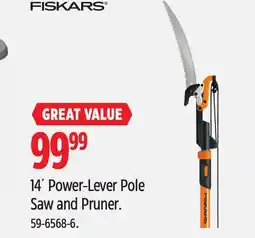 Canadian Tire 14´ Power-Lever Pole Saw and Pruner offer