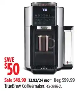 Canadian Tire DeLonghi TrueBrew Coffeemaker offer