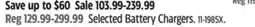 Canadian Tire Selected Battery Chargers offer