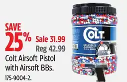 Canadian Tire Colt Airsoft Pistol with Airsoft BBs offer