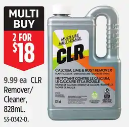 Canadian Tire CLR Remover/ Cleaner offer