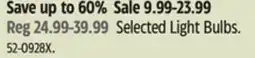 Canadian Tire NOMA Selected Light Bulbs offer