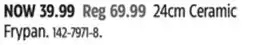 Canadian Tire Ninja 24cm Ceramic Frypan offer