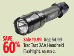 Canadian Tire Trac Tact 2AA Handheld Flashlight offer