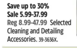 Canadian Tire SIMONIZ Selected Cleaning and Detailing Accessories offer