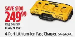 Canadian Tire 4-Port Lithium-Ion Fast Charger offer