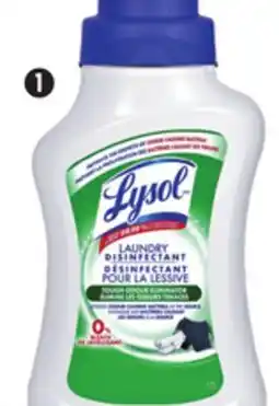 Canadian Tire Lysol Laundry Disinfectant offer