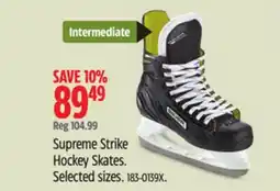 Canadian Tire Supreme Strike Hockey Skates offer