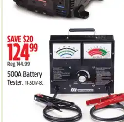 Canadian Tire Motomaster 500A Battery Tester offer