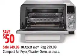 Canadian Tire De'Longhi Compact Air Fryer/Toaster Oven offer