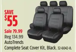 Canadian Tire AutoTrends Complete Seat Cover Kit offer