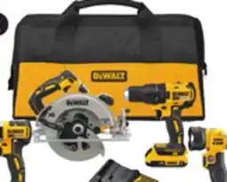 Canadian Tire Dewalt 20V MAX Brushless Compact 4-Pc Combo Kit offer