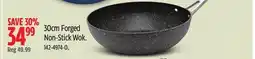 Canadian Tire 30cm Forged Non-Stick Wok offer