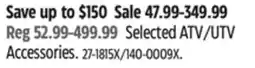 Canadian Tire Kolpin Selected ATV/UTV Accessories offer
