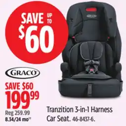 Canadian Tire Graco Tranzition 3-in-1 Harness Car Seat offer