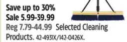 Canadian Tire Selected Cleaning Products offer