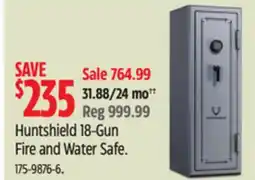Canadian Tire Huntshield 18-Gun Fire and Water Safe offer